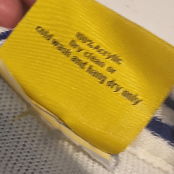 Tipsy Elves Snowman  Blue White  Naughty Ugly Christmas Sweater SZ Med - Picture 8 of 8